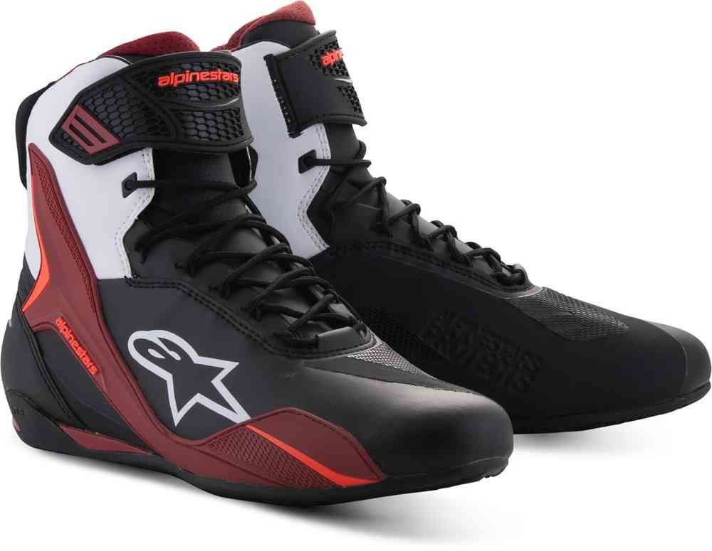 Alpinestars Faster-4 Black/Red/White Shoes : Delivery in 10 Days